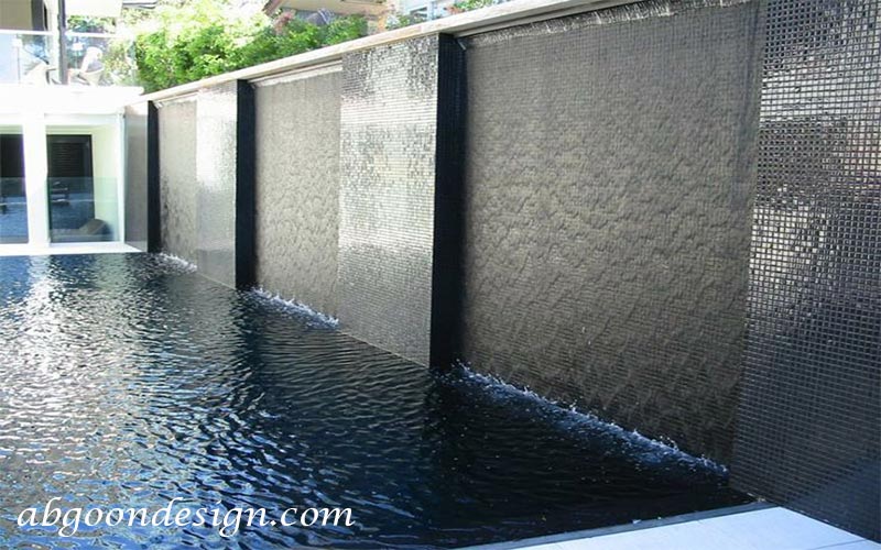 آبنما دیوار خیس|آبگون دیزاین