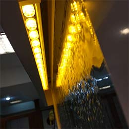 آبنما شیشه ای طلایی – سعادت آباد