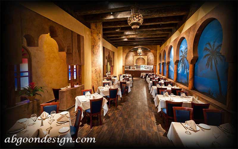 طراحی رستوران عربی