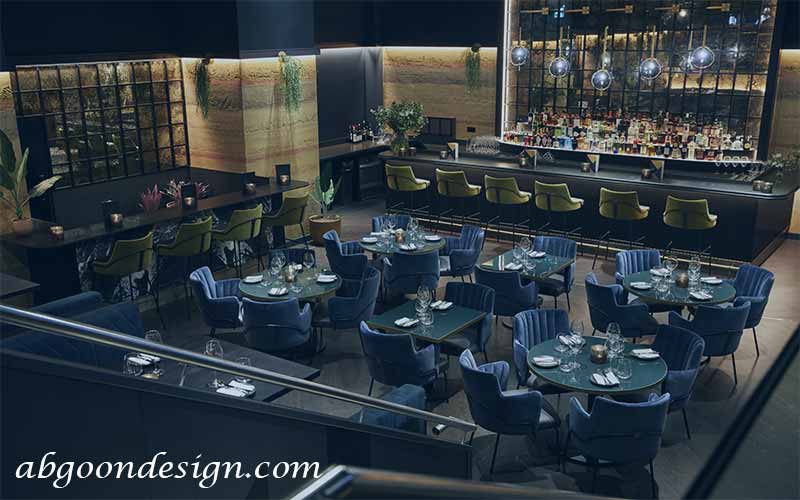 طراحی داخلی رستوران های لوکس | آبگون دیزاین