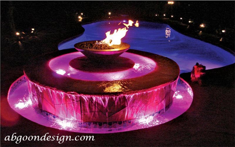 Water-Fountain-with-Fire