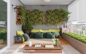 دیوار سبز:آبگون دیزاین